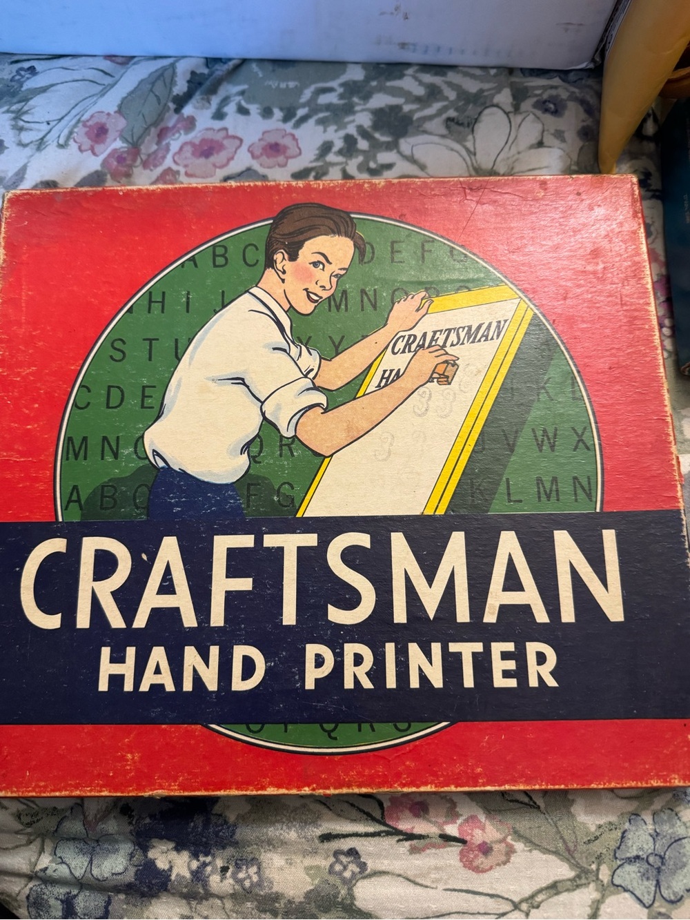 Craft Craftsman Hand Printer Box kit
